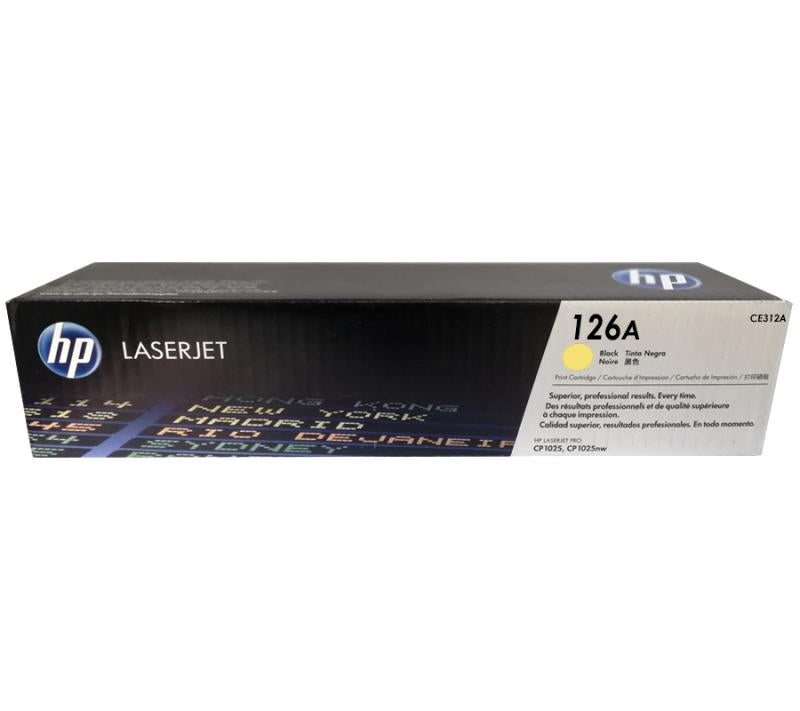 HP Toner Original 126A/CE312A Yellow CP1025