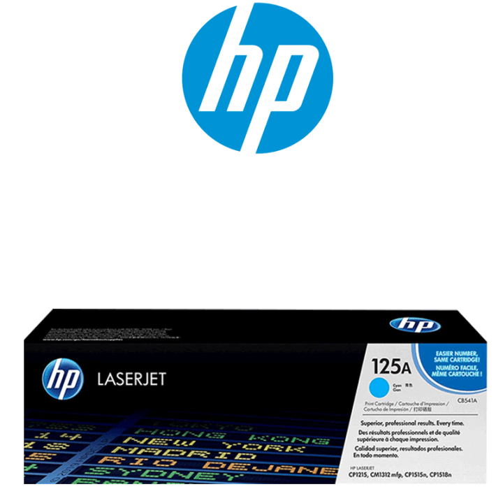 HP Toner Original 125A/CB541A Cyan CP-1215/1515/CM1312