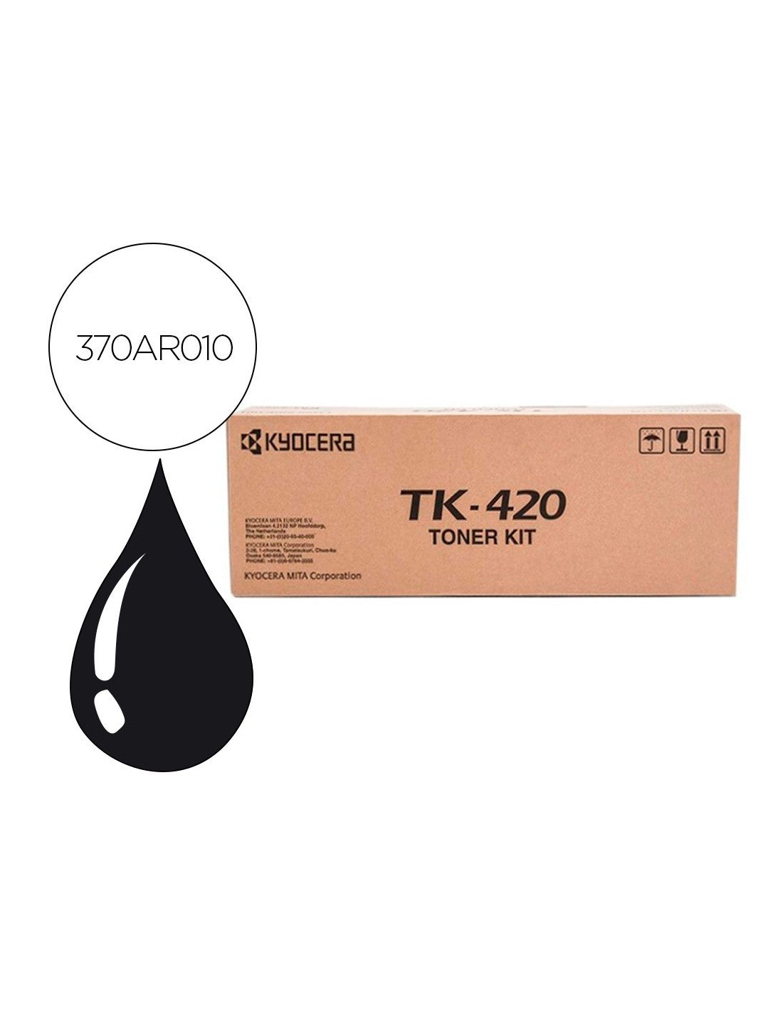 Kyocera Mita Toner A Black TK-420 KM-2550