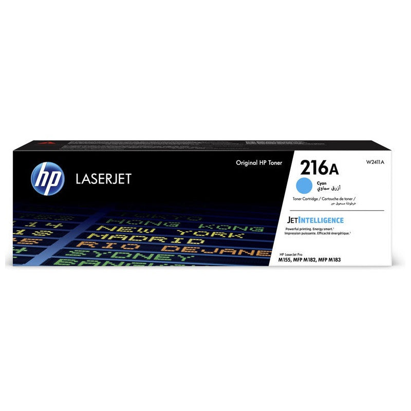 حبر HP الأصلي باللون السماوي 216A/W2411A لطابعات M155/M182/M183