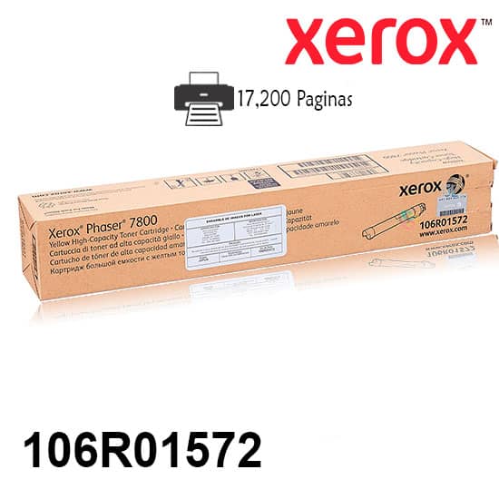 Xerox Toner Original Yellow 106R01572 HIGH-7800