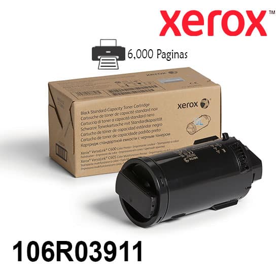 XEROX TONER BLACK STD 106R03911 C605/C600