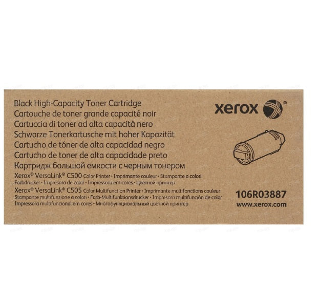 Xerox Toner Original Black 106R03887 HC-C500/C505