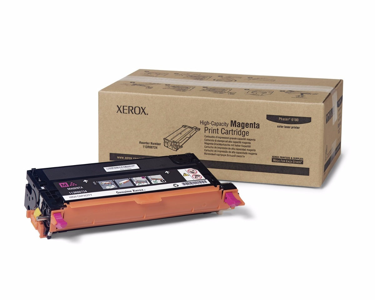 Xerox Toner Original Magenta 113R00724 HIGH-6180