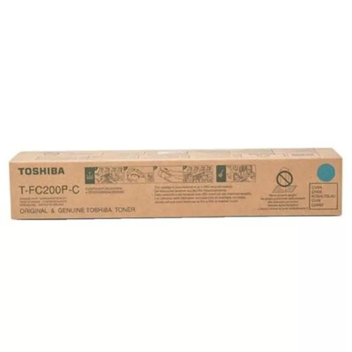 Toshiba Toner Original Cyan T-FC200P-M 2000AC/2500AC