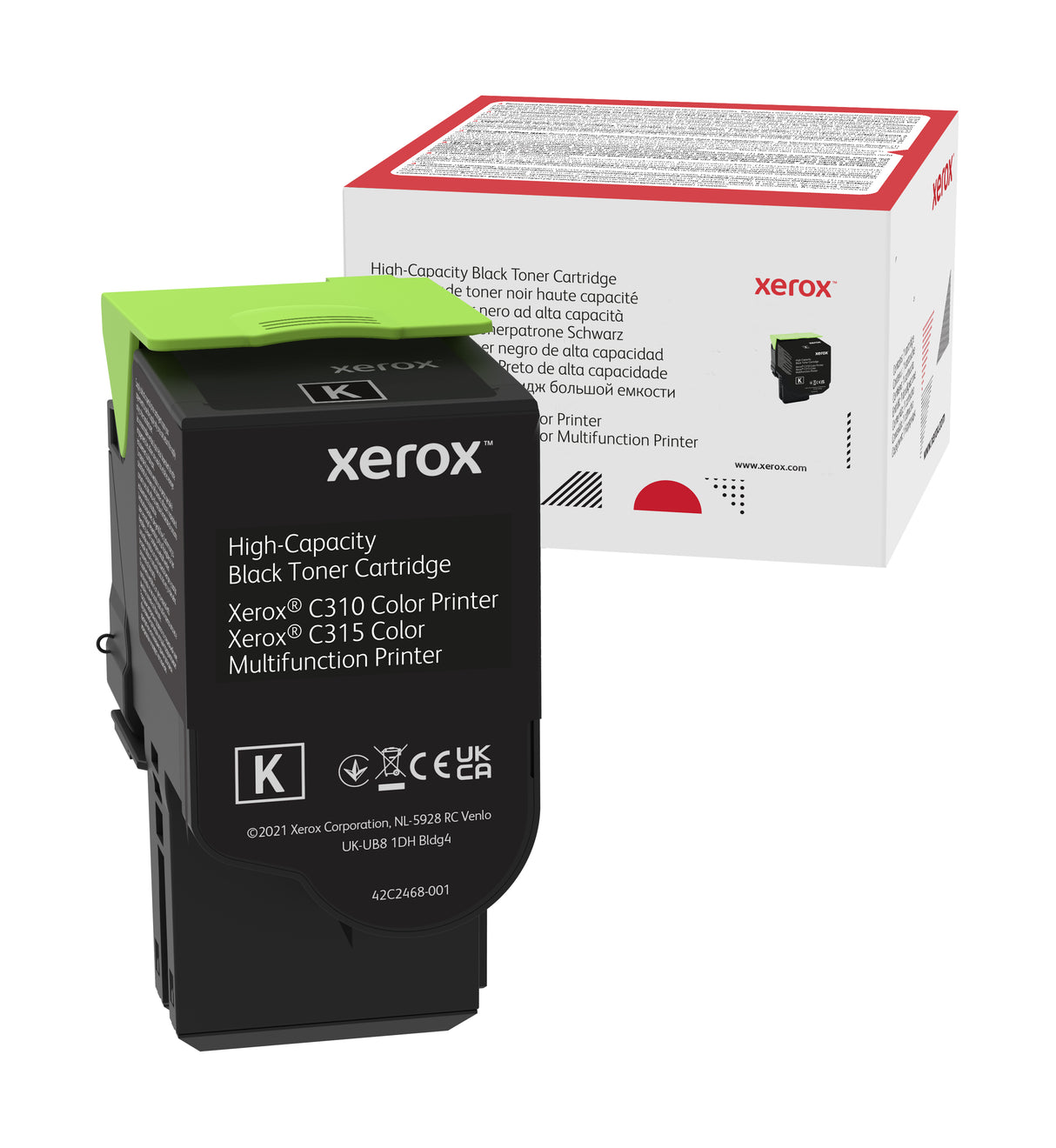 Xerox Toner Black STD C310/C315 Print yield (