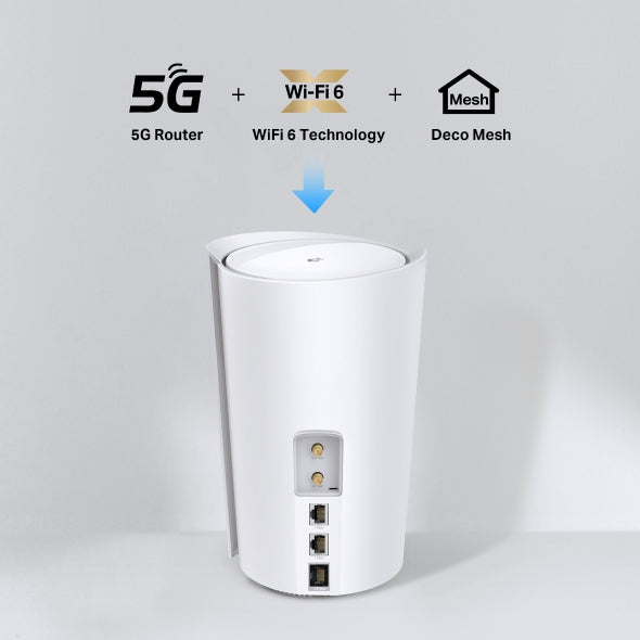 Tp-link Wi-fi 6 Router Mesh AX3000-5G DECO X50-5G(1-PACK)