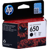 حبر HP الأصلي باللون الأسود 650/CZ101A لطابعات DESKJET 3545