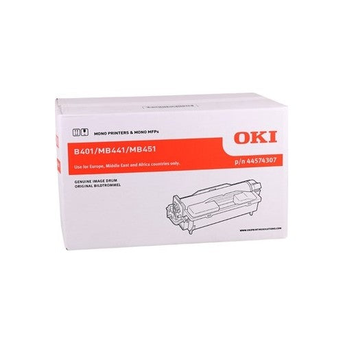 Oki Drum Unit Original Black 44574307 B401/MB441/451