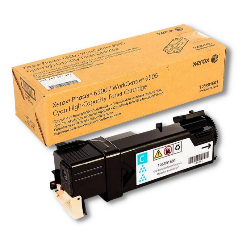 Xerox Toner Original Cyan 106R01601 HIGH-6505/6500