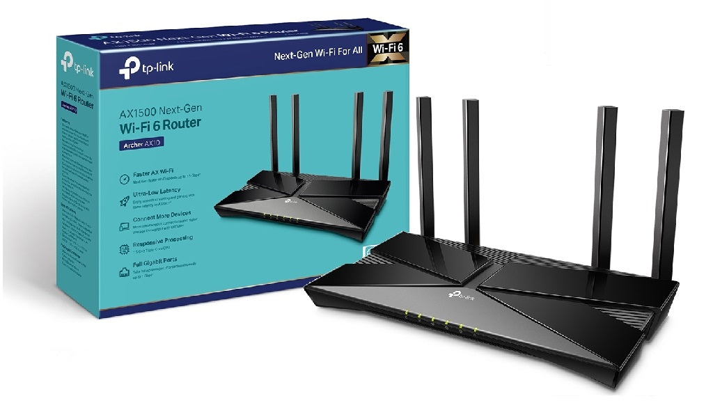TP-Link Archer AX10 AX1500 Wi-Fi 6 Router
