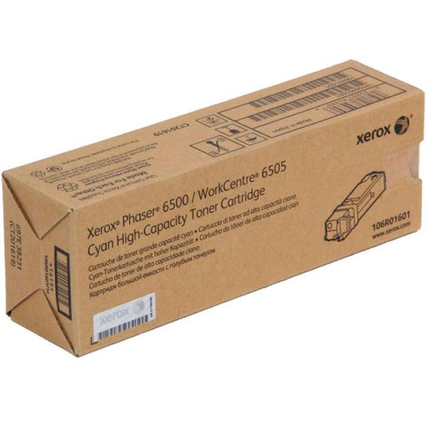 Xerox Toner Original Cyan 106R01601 HIGH-6505/6500