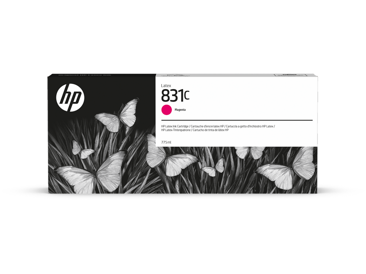 حبر HP الأصلي باللون الأرجواني 831C/CZ696A LATEX INK