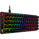 HyperX Alloy Origins 65 RGB Red/Aqua Gaming Keyboard Wired (Windows OS) Black 4P5D6AA