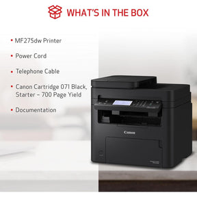 Canon Printer i-SENSYS MF-275DW B/W/Print/Copy/Scan/Fax 29ppm (A4) Cartridge 071 - S-Tech