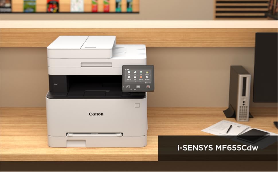 طابعة كانون ملونة i-SESNSY MF655CDW الكل في واحد (067)