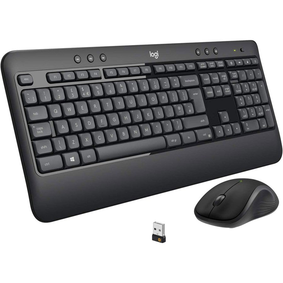 Logitech MK540 Advanced Wireless Keyboard & Mouse Combo – Comfort & Precision