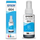 EPSON INK ORIGINAL CYAN T-6642 L100/L110/L120/L130/L132/L200/L210/L1455/L3050/L3060/L3070