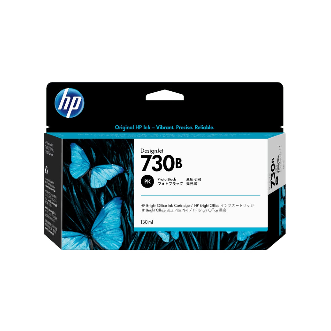 HP Ink Original Photo Black 730/P2V67A PLOTTER/T1700 130ML