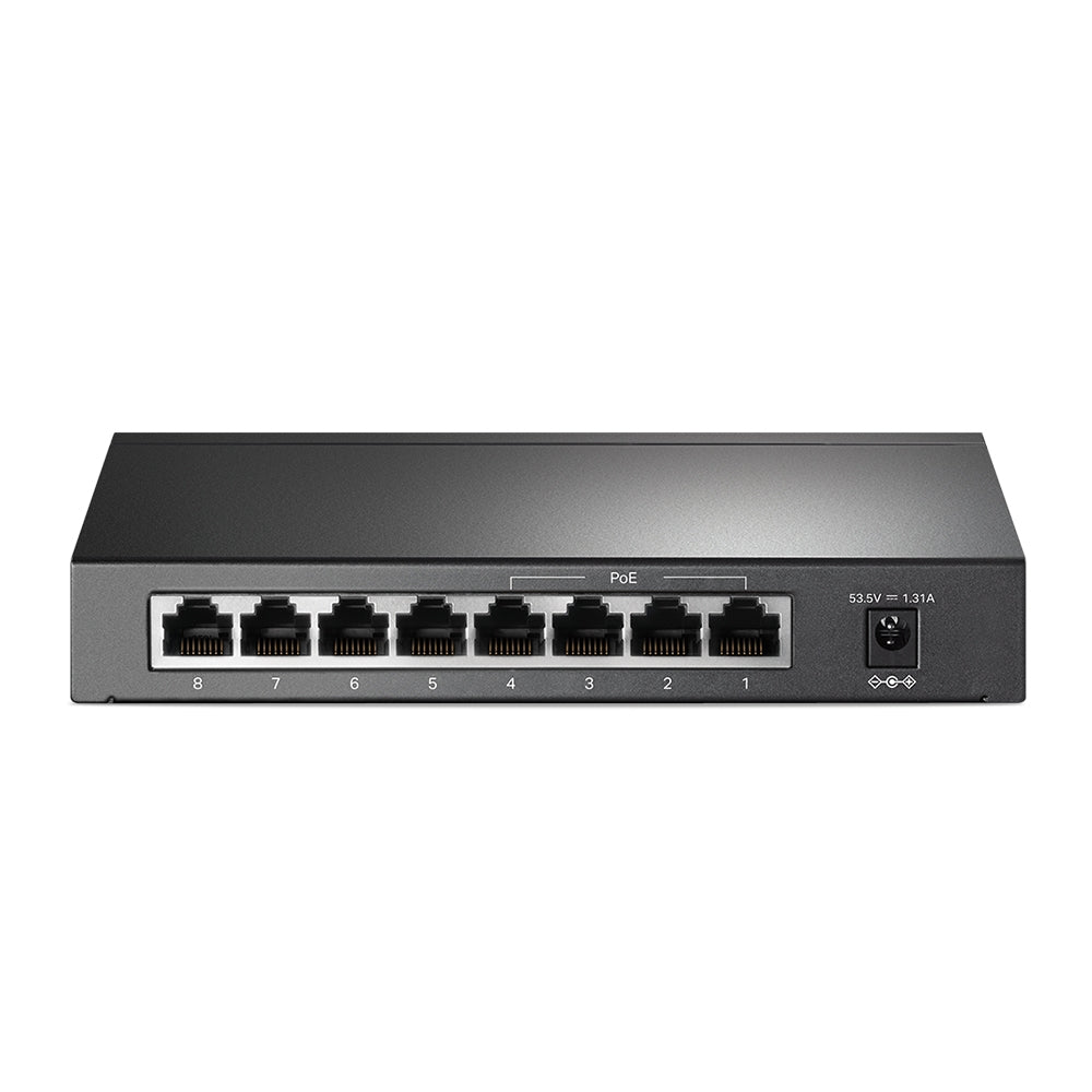TP-Link TL-SF1008P مفتاح سطح المكتب 8 منافذ 10/100 ميجابت في الثانية مع 4 منافذ PoE+