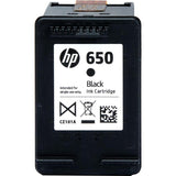 حبر HP الأصلي باللون الأسود 650/CZ101A لطابعات DESKJET 3545