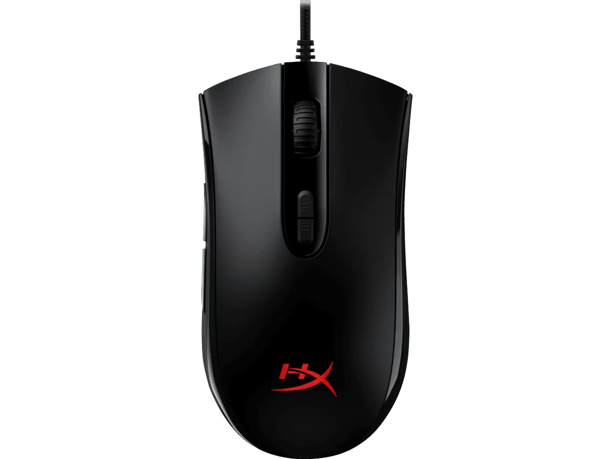 HyperX Pulsefire Core Black RGB Gaming Mouse, Wired, Black 4P4F8AA