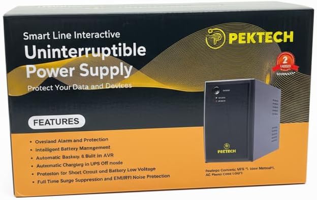 Pektech ups 650va/390w (pt-f650-led)