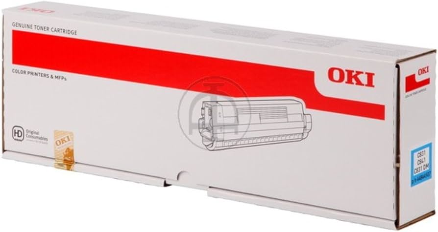 Oki Toner Original Cyan 44844507 C831/841/821