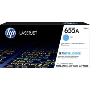 HP Toner Original Cyan 655A/CF451A M652/M653/M681/M682 - S-Tech