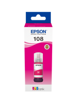 حبر إبسون الأصلي أرجواني 108 C13T09C34A سعة 70 مل EcoTank L8050/L18050