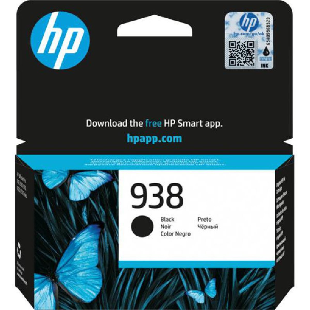 خرطوشة الحبر الأصلية HP 938/4S6X8PE باللون الأسود