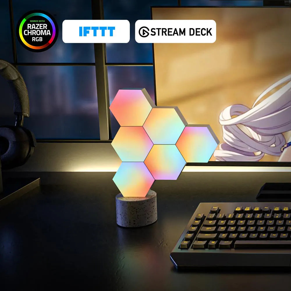 Cololight Pro Hexagon Light - 6 Pcs LifeSmart