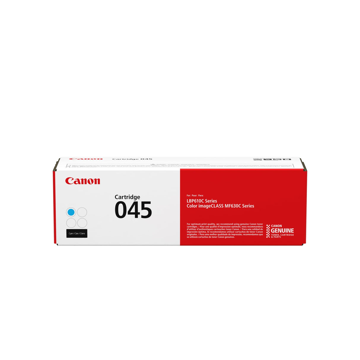 Canon Toner Original Cyan TYPE-045 MF635CX/634/MF632/LBP612 - S-Tech