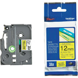 Brother Tape 12mm Black/ yellow - 8VA91390524 - TZE-631