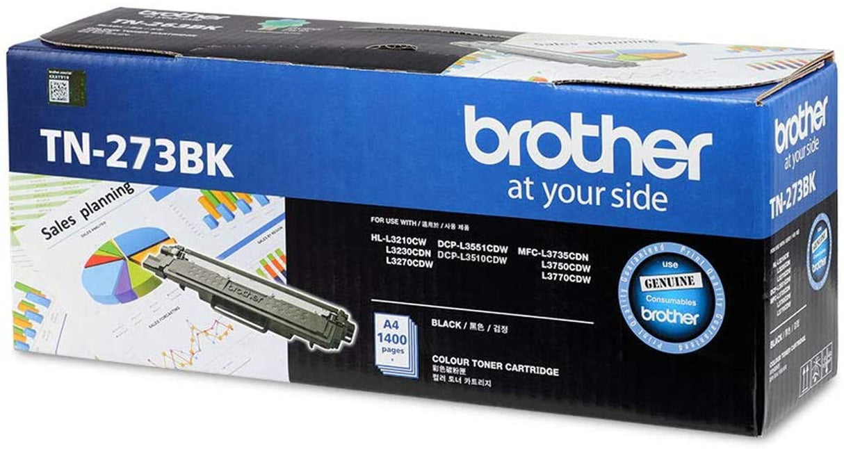 Brother Toner Original Black TN-273 DCP-L3551CDW/MFC-L3750CD - S-Tech