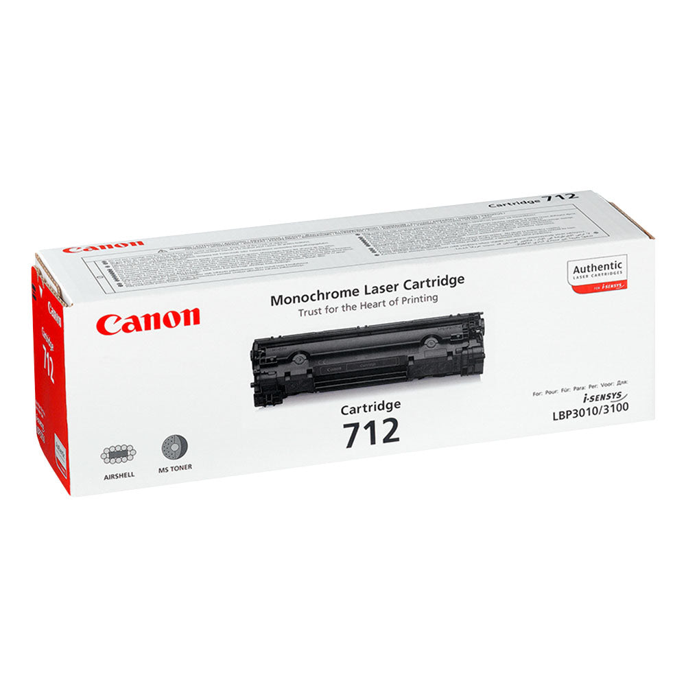 Canon Toner Original Black TYPE-712 LBP 3010/LBP 3100 ORIG