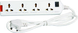 Power Extension 4 Port / 5 Meter (Germany)