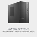 Dell Tower ECT1250 | Intel Core i3-14100 | 8GB DDR5 | 512GB NVMe SSD | Wi-Fi 6 | Bluetooth | Ubuntu | Keyboard & Mouse