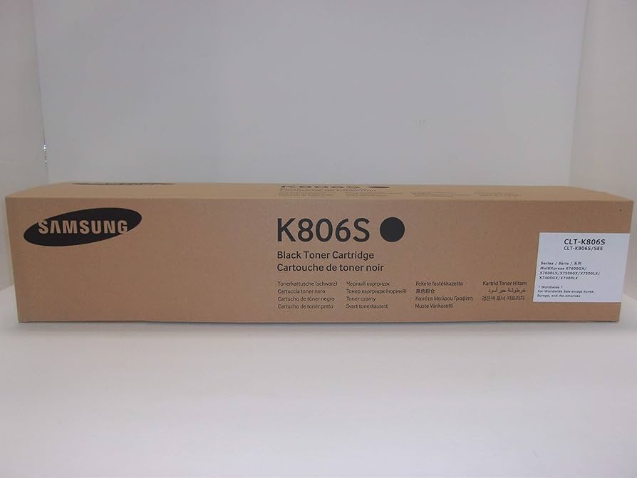 Samsung Toner Original Black CLT-K806S 7600/7500/7400