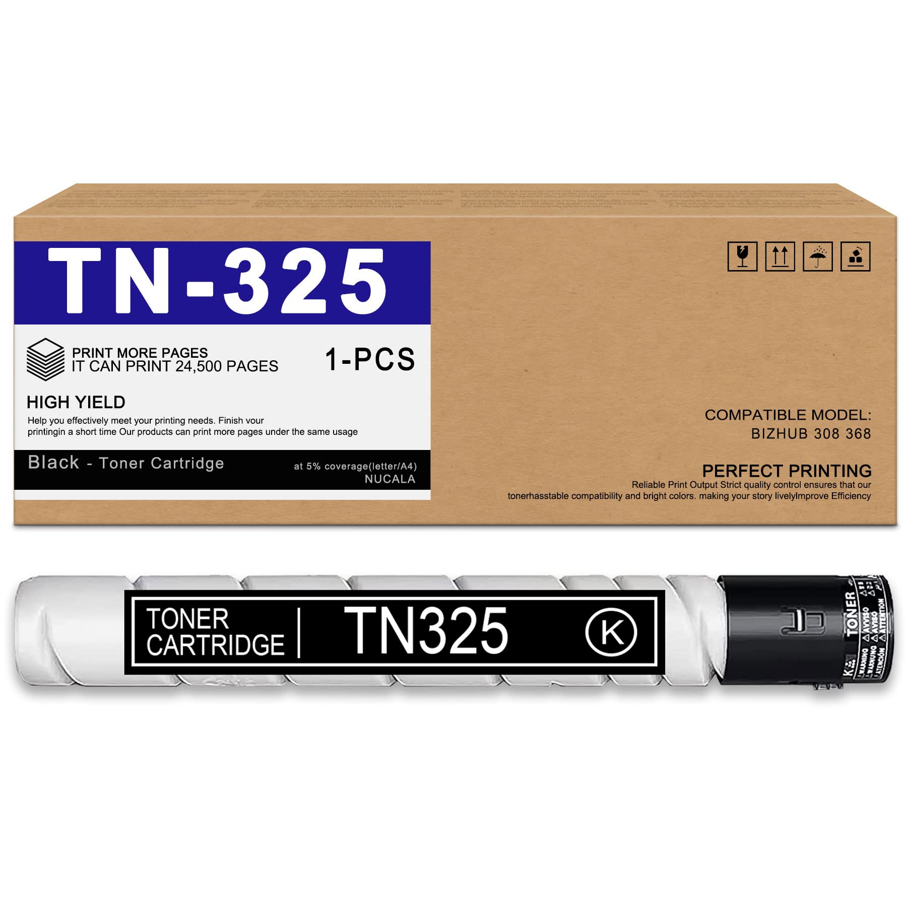 Konica Minolta Toner Original Black TN-325 B258/B308/B368 – S-Tech
