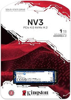 Kingston Internal M.2 SSD 1TB NV3 |  2280 PCIe 4.0 NVMe | Model: SNV3S/1000G - S-Tech
