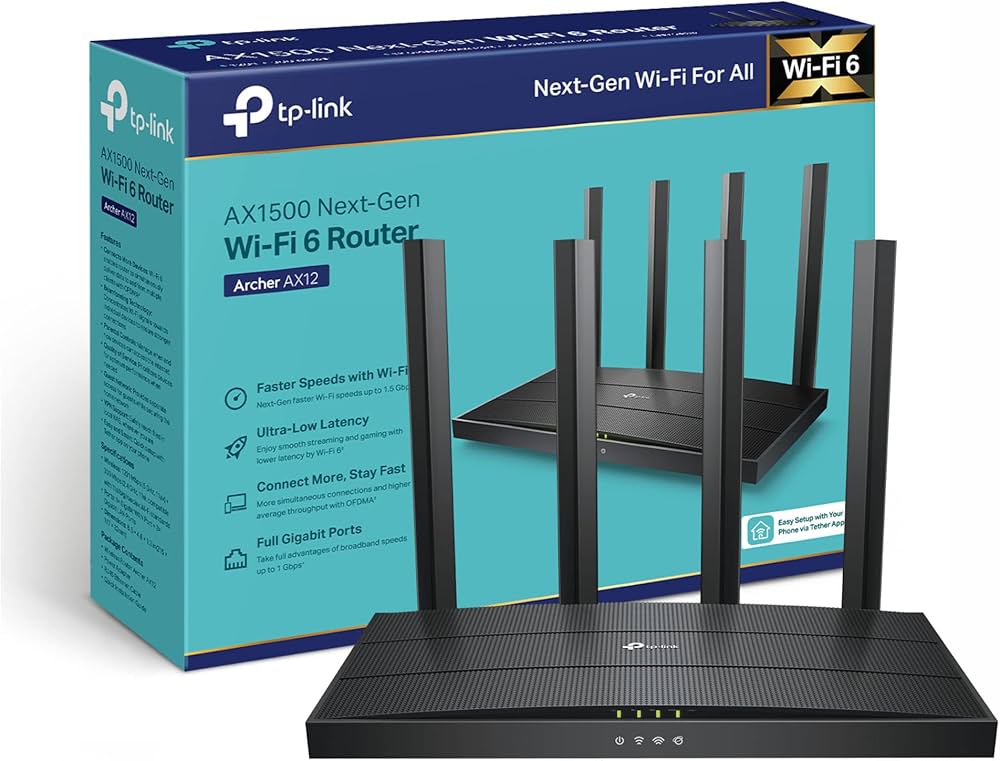 TP-Link Archer AX55 AX3000 Dual-Band Wi-Fi 6 Router – S-Tech