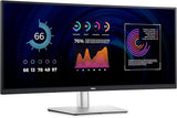 DELL Monitor Curved P3424WE USB C Hub 86.5cm 34" Inch 3 Year WUE ( 210-BGTY )