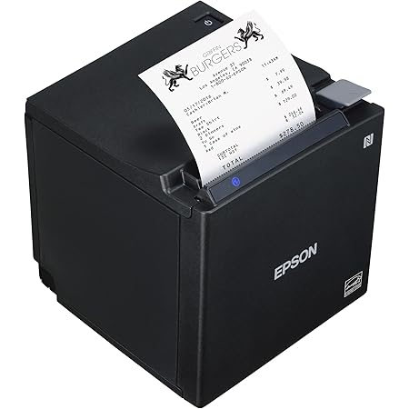 طابعة الإيصالات الحرارية من إبسون Tm-M30II قاطعة آلية/USB/إيثرنت