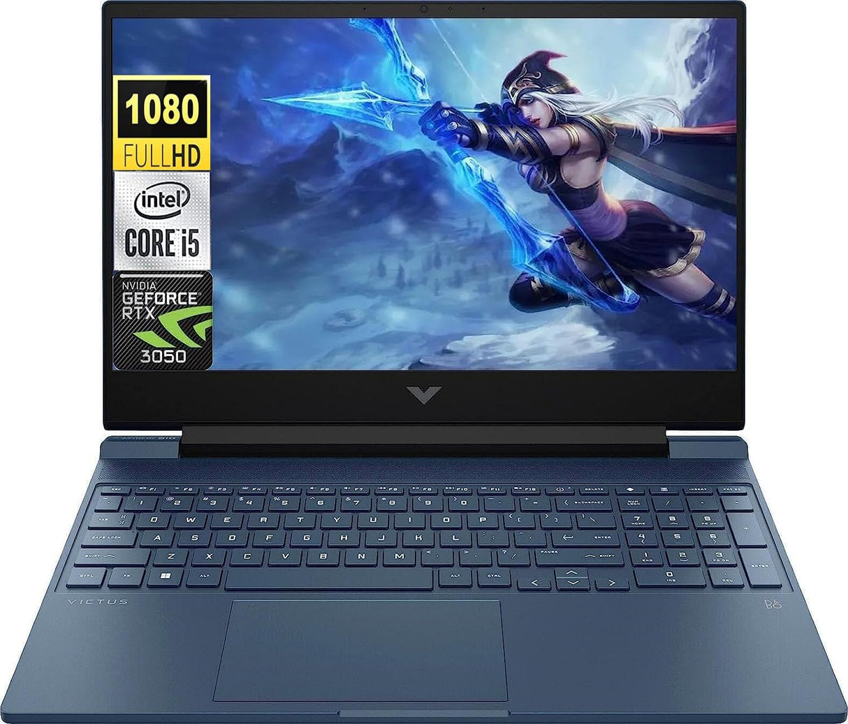 HP Victus 16 (r0008nx) | Intel Core i7-13700H | RTX 4050 6GB | 16.1" FHD 144Hz | 32GB DDR5 | 1TB PCIe Gen4 SSD | FreeDOS | Mica Silver | Gaming Laptop