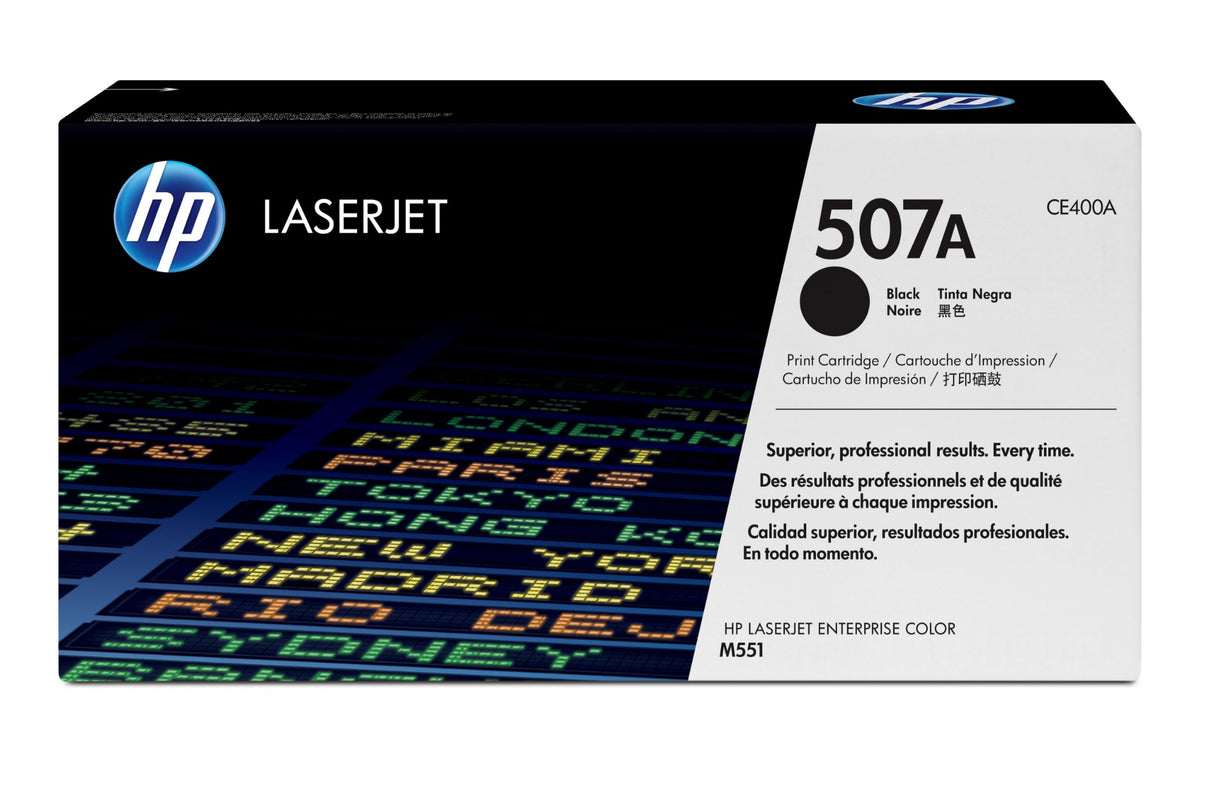 HP Toner Original Black 507A/CE400A M500/M575