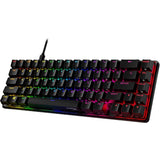 HyperX Alloy Origins 65 RGB Red/Aqua Gaming Keyboard Wired (Windows OS) Black 4P5D6AA