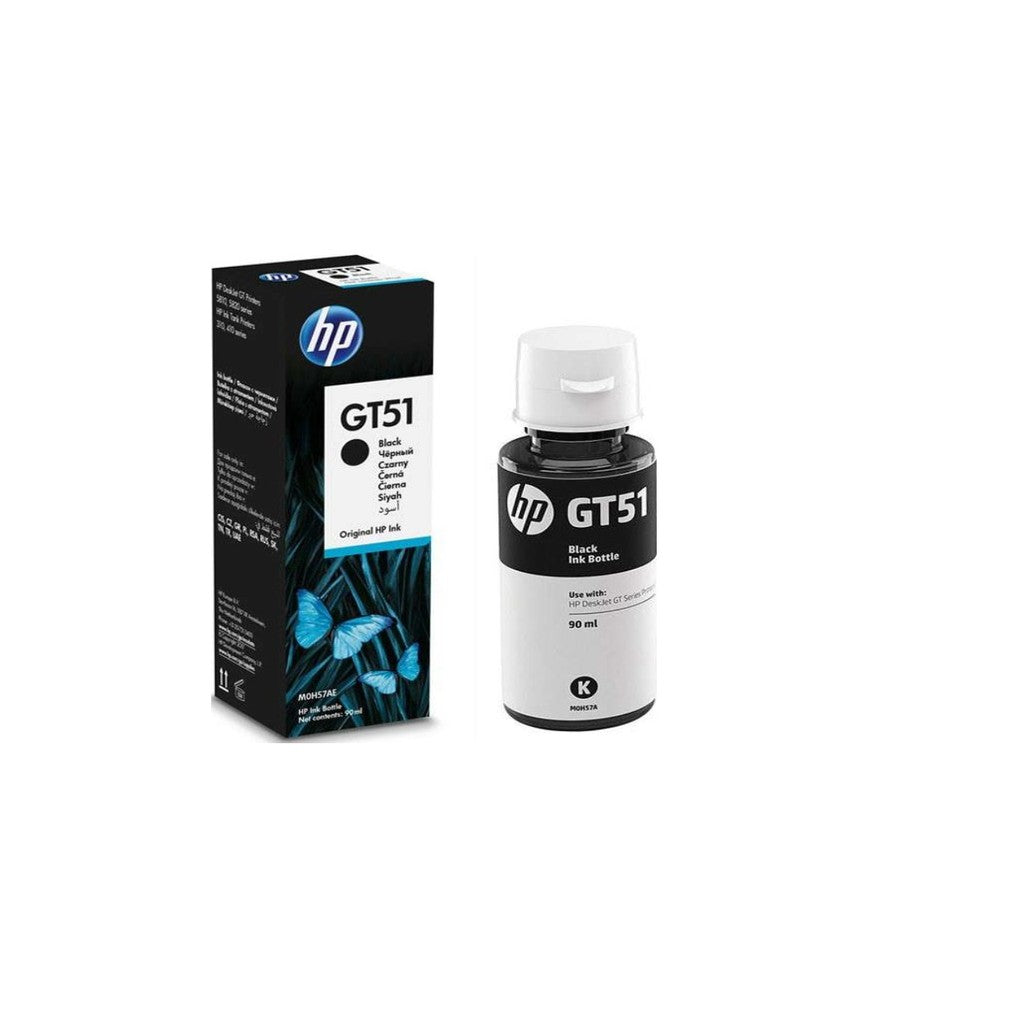 زجاجة حبر HP الأصلية باللون الأسود GT51/MOH57AE