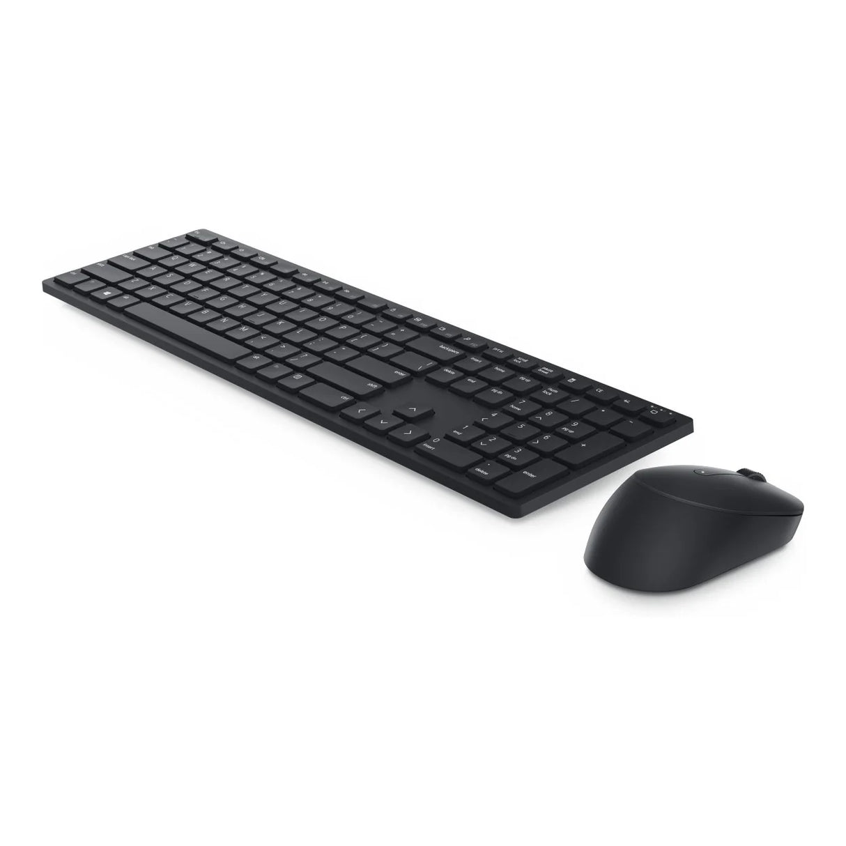 لوحة مفاتيح وماوس لاسلكيان من Dell KM5221W Pro باللغة العربية (QWERTY) - أبيض 