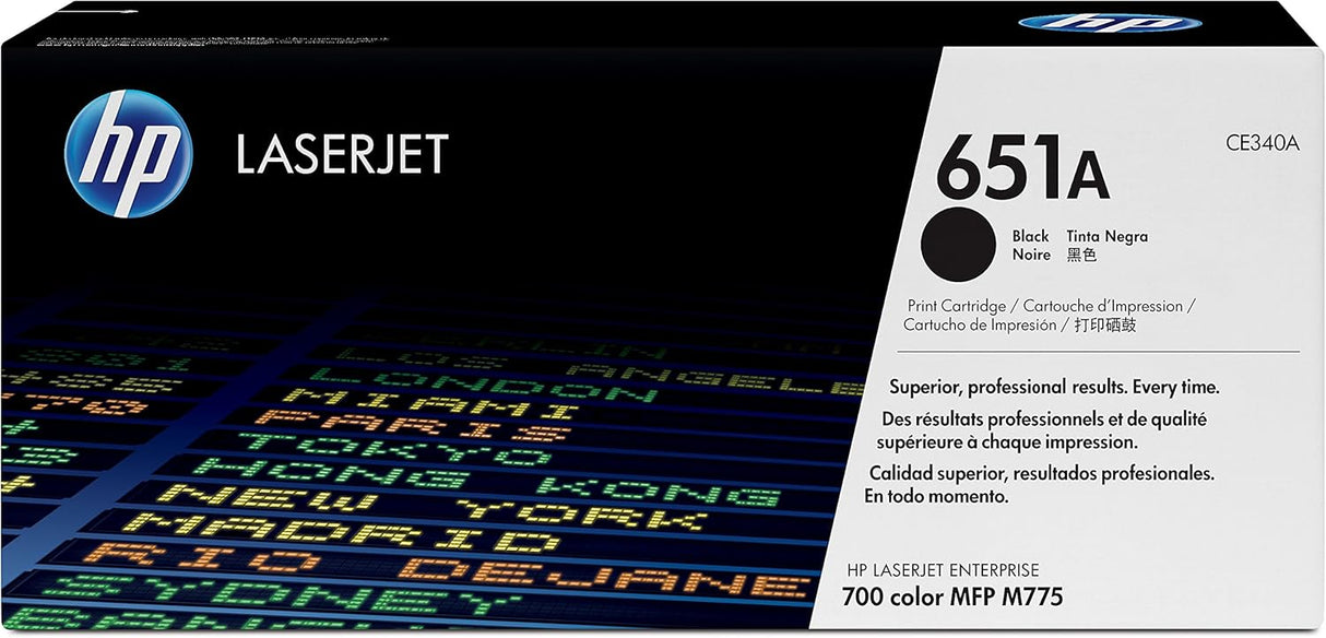 HP Toner Original Black 651AC/CE340AC M775